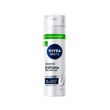 Espuma de Afeitar Sensitive Nivea - Cont.200 mL