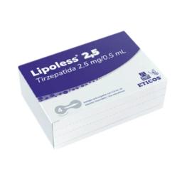 Lipoless Tirzepatida 2,5mg/0,5ml - Cont. 4 Jeringas Prellenadas