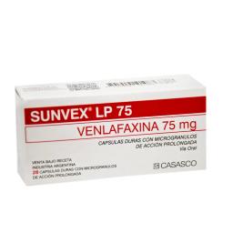 Sunvex LP 75 Venlafaxina 75 mg - Cont. 28 Comprimidos