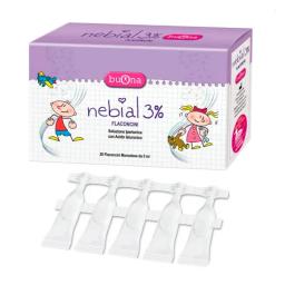 Nebial 3% Vial - Cont. 20 Viales x 5 ml c/u
