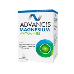 Advancis Magnesium + Vitamina B6 - Caja de 60 Tabletas