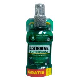 Pack Enjuague Bucal Freshburst 500 ml + 250 ml Listerine