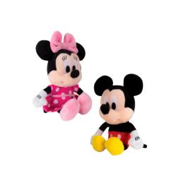 Peluche Disney Minnie/Mickey - 15Cm Con Sonidos