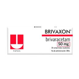 Brivaxon Brivaracetam 50 mg - Cont. 30 Comprimidos Recubiertos
