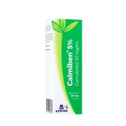 Calmiben 5% Cannabidiol 50 mg/ml - Frasco Solucion Oral 30 mL