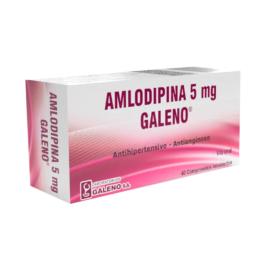 Amlodipina 5 mg Galeno - Cont. 40 Comprimidos Recubiertos