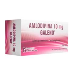 Amlodipina 10 mg Galeno - Cont. 40 Comprimidos Recubiertos