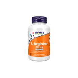 L-Arginina 500 mg Aminp Acid Now Foods - Cont.100 capsulas