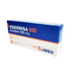 Vidermina Aciclovir 800 mg - Cont. 5 Comprimidos