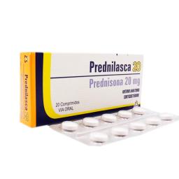 Prednilasca Prednisona 20 mg - Cont. 20 Comprimidos
