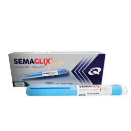 Semaglix Pen Semaglutida 1,34 mg/mL - Cont. 1 Jeringa Prellenada +4 Agujas