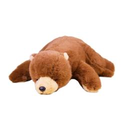 Peluche Animal Oso Acostado 40 cm Marron Kima