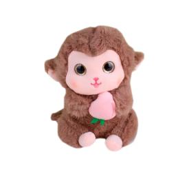 Peluche Animal Mono 22 cm Beige Kima