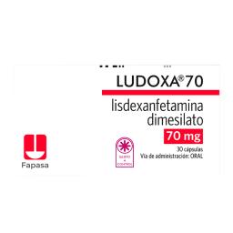 Ludoxa Lisdexanfetamina Dimesilato 70 mg - Cont. 30 Capsulas