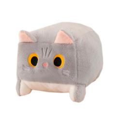 Peluche Animal Gato Gris Kima
