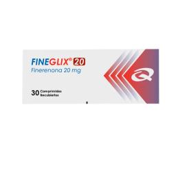 Fineglix Finerenona 20 mg - Cont. 30 Comprimidos Recubiertos