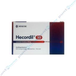 Hecordil Losartan Potasico 50 mg - Cont.100 comprimidos
