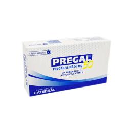 Pregal Pregabalina 50 mg - Cont. 30 Capsulas