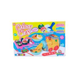 Plastilina en Forma de Tren Color Clay
