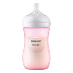 Biberón Natural Response Rosa Philips Avent - 240mL