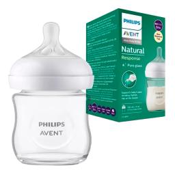 Biberón Natural Response de Vidrio Philips Avent - 120mL