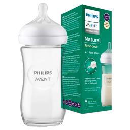 Biberon Natural Response de Vidrio Philips Avent - 240mL