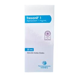 Tresanil Alprazolam 1 mg - Solucion Gotas Oral de 20 mL