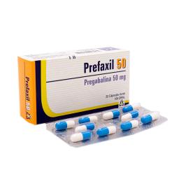 Prefaxil Pregabalina 50 mg - Cont. 30 Capsulas
