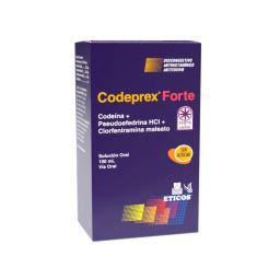 Codeprex Forte Codeina 10 mg Pseudoefedrina 30 mg - Frasco de 100 mL
