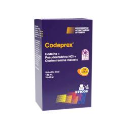 Codeprex Codeina 10 mg Pseudoefedrina HCI 7,5 mg - Frasco de 100 mL