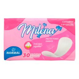 Protector Diario Normal Milena - Cont. 30 unidades