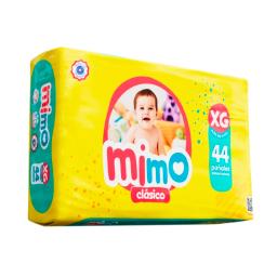 Pañales Mimo Clásico Extra Grande XG - Cont. 44 Unidades