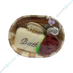 Kit de Baño Ovalado Texco - Cont.5 piezas
