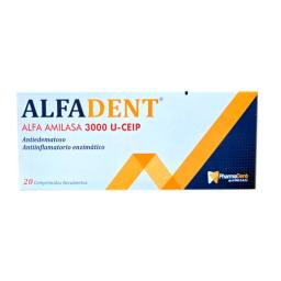 Alfadent Alfa Amilasa 3000 U-CEIP - Cont. 20 Comprimidos Recubiertos