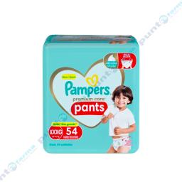Pañales Pampers Premium Care Pants XXXG - Cont. 54 unidades