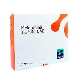 Melatonina 3 mg Mintlab - Cont. 30 Capsulas