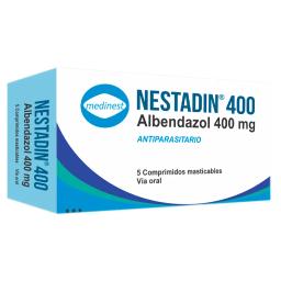 Nestadin Albendazol 400 mg - Cont. 5 Comprimidos