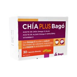 Chía Plus Bagó Aceite de Chía Omega 3 - Cont. 30 Capsulas Blandas