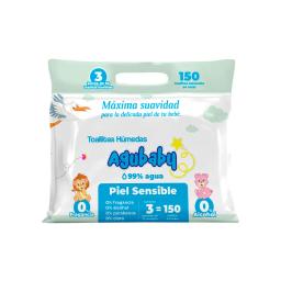 Pack Toallitas Humedas Piel Sensible