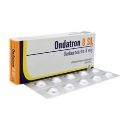 Ondatron 8 SL Ondansetrón 8 mg - Cont. 10 Comprimidos Sublinguales