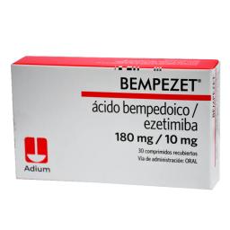 Bempezet Acido Bempedoico 180 mg Ezetimiba 10 mg - Cont. 30 Comprimidos