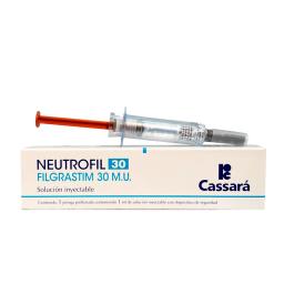 Neutrofil Filgrastim 30 M.U. Cassará - Cont. 1 Jeringa Prellenada
