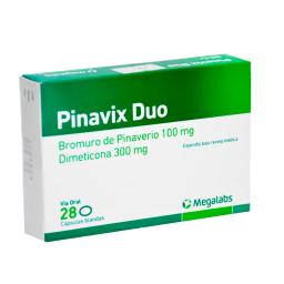 Pinavix Duo Bromuro de Pinaverio 100 mg - Cont. 30 Capsulas