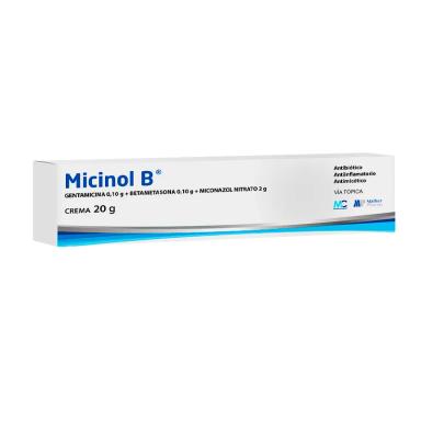 Micinol B Gentamicina 0,10 g Betametasona 0,10 g - Pomo de 20 gr