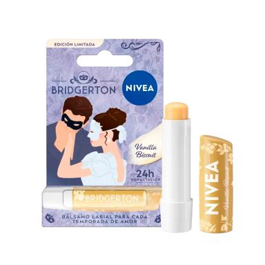 Lip Care Vainilla Biscuit Bridgerton Labello Nivea - Cont.4,8 gr