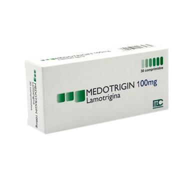 Medotrigin Lamotrigina 100 mg - Cont. 30 Comprimidos