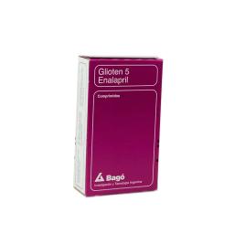 Glioten 5 enalapril - Caja de 30 comprimidos