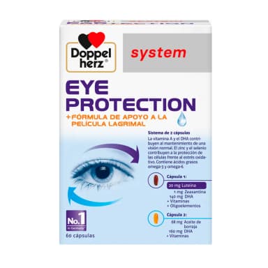 Doppelherz System Eye Protection - Cont. 60 Capsulas