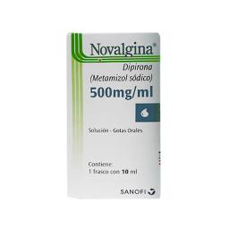 Novalgina Gotas - Dipirona 500 mg/ml - Frasco de 10 mL