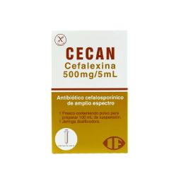 Cecan Cefalexina 500 mg - 100 mL